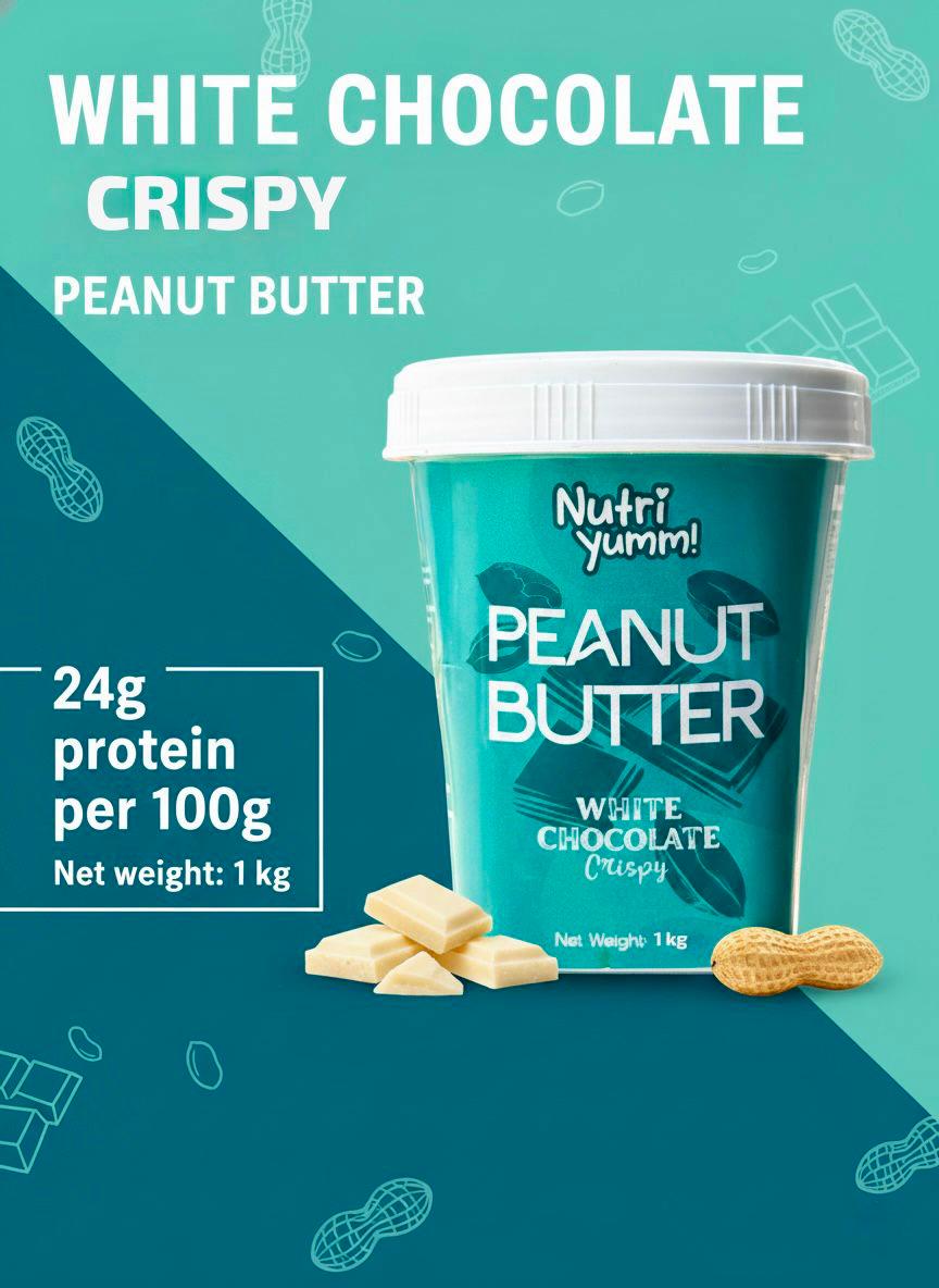 White chocolate crispy (1kg)