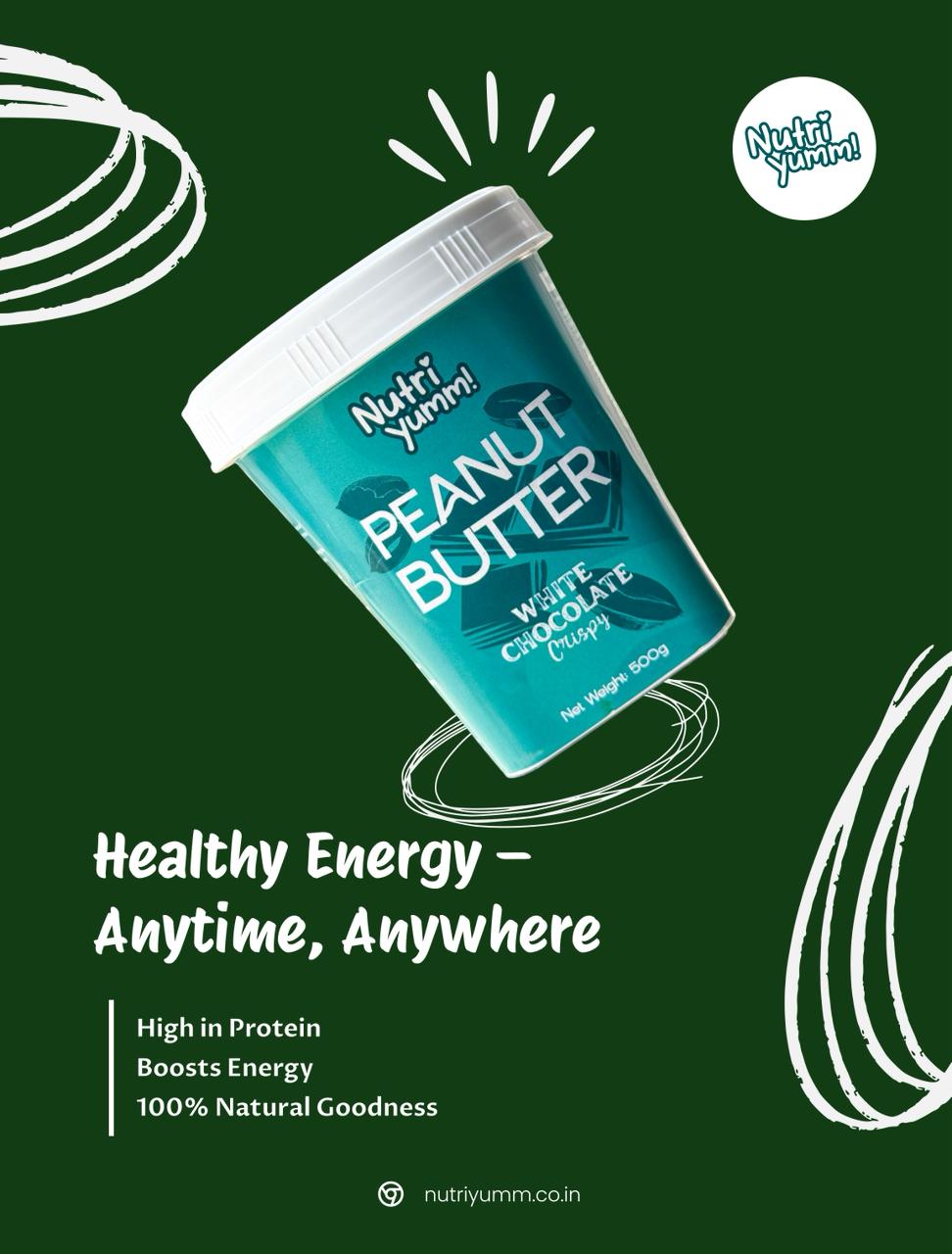 White Chocolate peanut butter