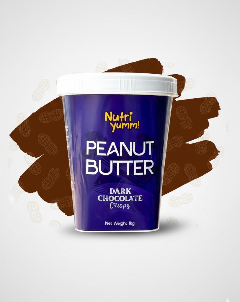 Dark chocolate crispy (1 kg)