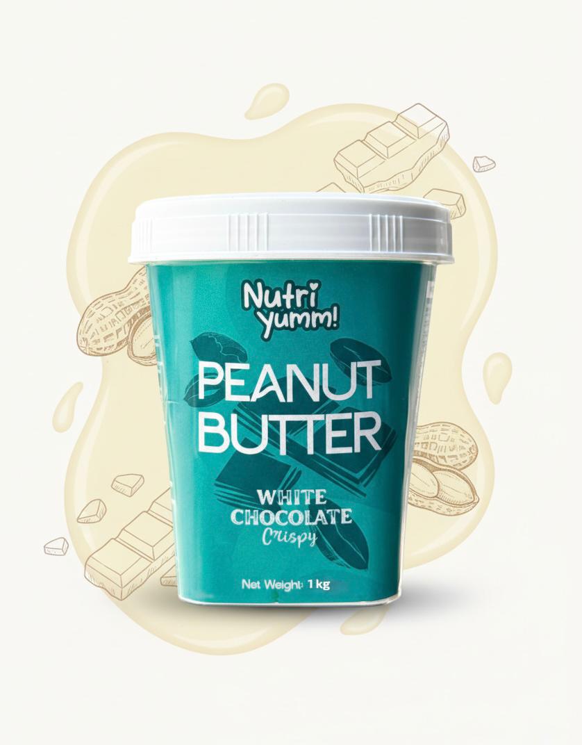 White chocolate crispy (1kg)