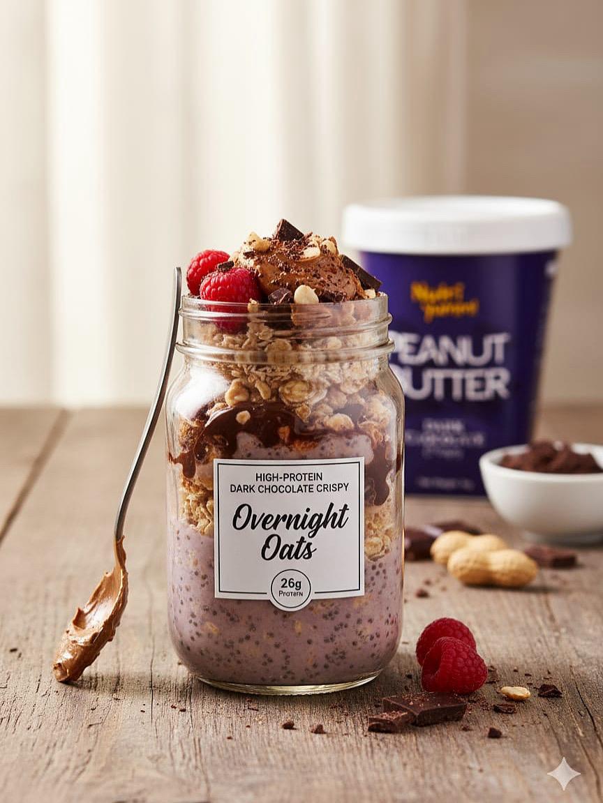 Dark chocolate crispy (1 kg)